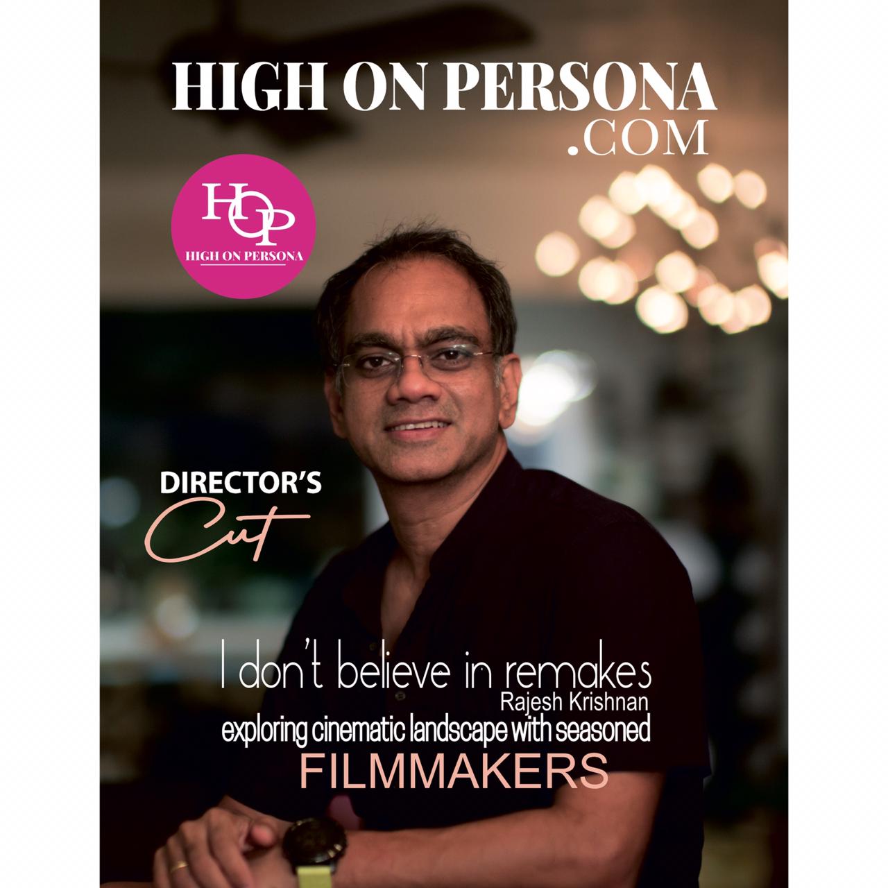rajesh krishnan High on persona magazine