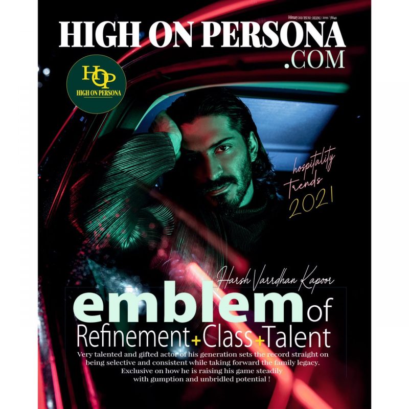 Harshvarrdhan Kapoor High On Persona Magazine Cover