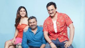 Alaya F with Jay Shewakramani and Saif Ali Khan