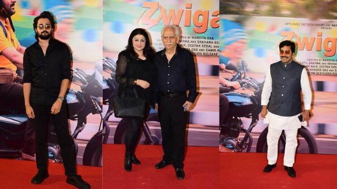 Kapil Sharma's special screening of Zwigato. 