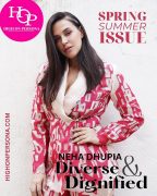 NEHA DHUPIA ON COVER OF HIGH ON PERSONA