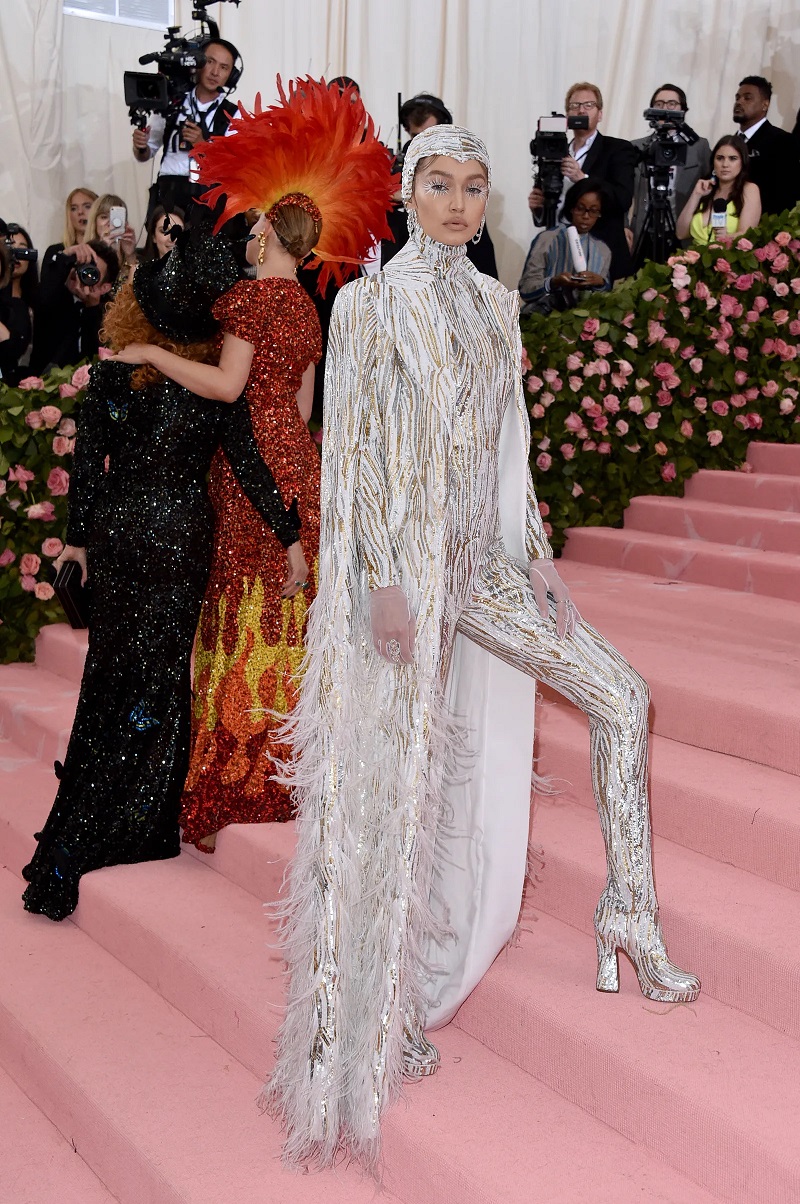 Gigi Hadid wears Michael Kors Collection for Met Gala 2019 Photo: Getty Images