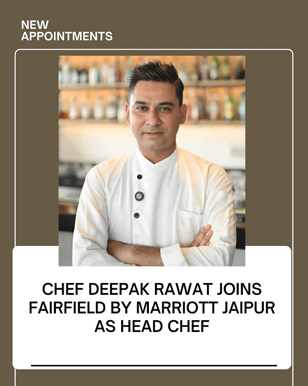 Chef Deepak Rawat Fairfield Jaipur